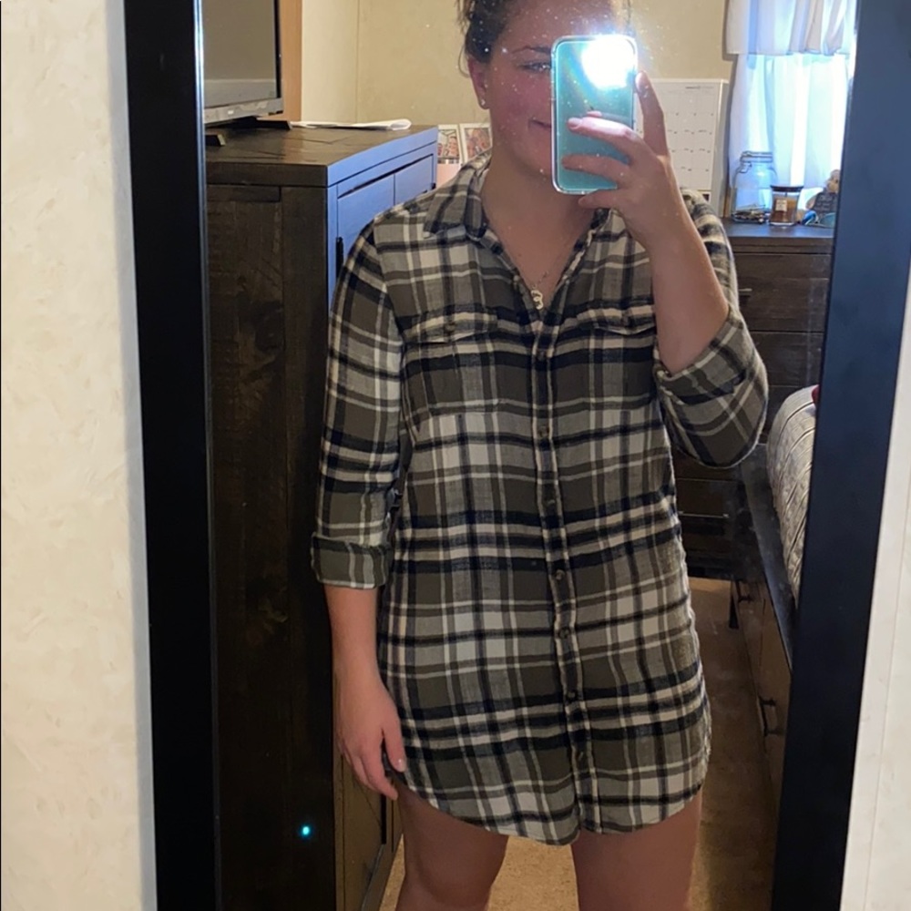 Flannel Dress